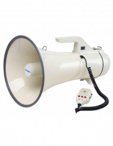 McGrey MP-200HRS Megaphone, max. 100 Watts, 2400 m , McGrey MP-200hrs Megafone, Max. 100 watts, 2400 m