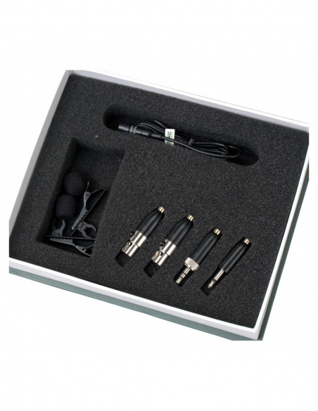 Pronomic LA-30 EA Lavalier Microphone Black , Pronomic la-30 Ea Lavalier Microfone Preto