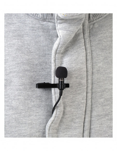 Pronomic LA-30 EA Lavalier Microphone Black , Pronomic la-30 Ea Lavalier Microfone Preto