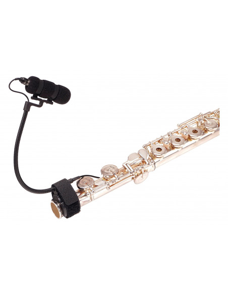 Pronomic MCM-100 Instrumental Microphone SET for flute , Microfone instrumental Pronomic MCM-100 ajustado para flauta