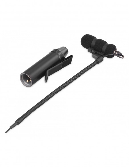 Pronomic MCM-100SB Instrumental Microphone SET for Wind Instruments,definido para instrumentos de sopro, cajon