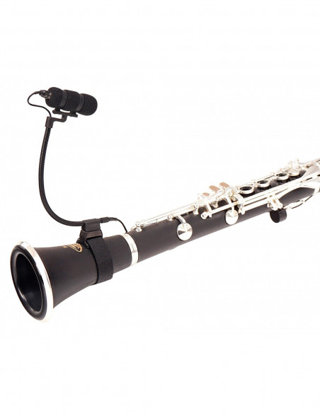 Pronomic MCM-100 Instrumental Microphone Complete Set , Conjunto completo de microfone instrumental MCM-100