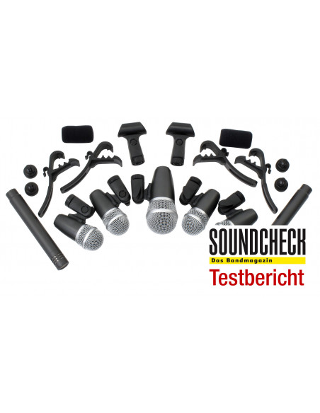 Pronomic Drum DMS-7 Drum Microphone Set , Conjunto de microfone de tambor de tambor Pronomic DMS-7