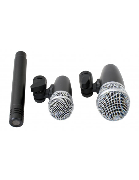 Pronomic Drum DMS-7 Drum Microphone Set , Conjunto de microfone de tambor de tambor Pronomic DMS-7