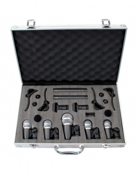 Pronomic Drum DMS-7 Drum Microphone Set , Conjunto de microfone de tambor de tambor Pronomic DMS-7