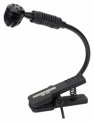Microfone Micro-XLR Pronomic IM-20 para Instrumentos de sopro Presentes Impressionáveis