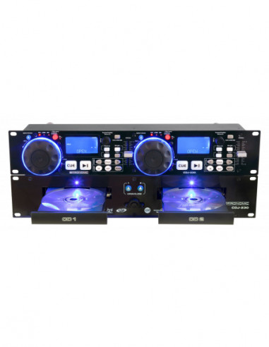 Pronomic CDJ-230 Double DJ CD player with USB & SD  , Pronomic CDJ-230 Double DJ CD player com USB & SD