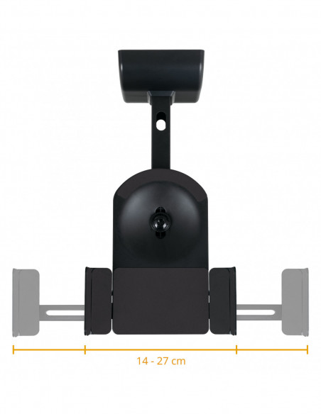 Pronomic SWM-25 BK Wall Mount for Speakers , Montagem de parede de SWM-25 BK Pronomic para alto-falantes