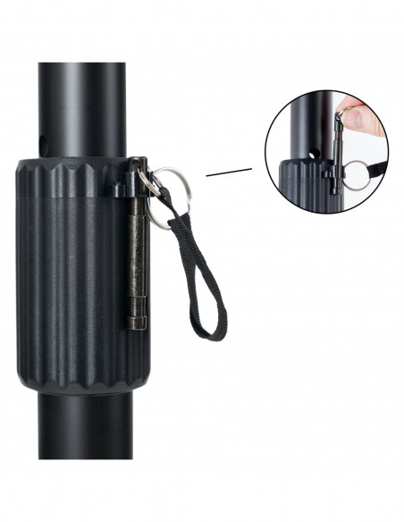 Pronomic SPSF-10S speaker stand steel 170 cm , Pronomic SPSF-10S Speaker Stand Aço 170 cm