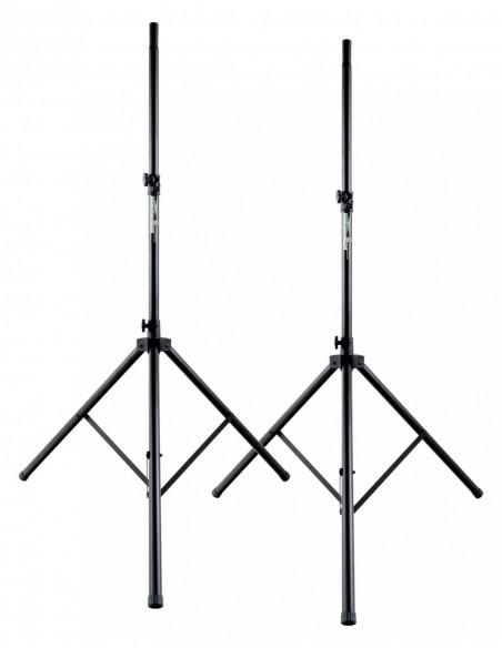 Pronomic SPS-3A Boxenstativ Alu large 220cm 2x SET , Pronomic sps-3a boxenstativ alu grande 220cm 2x set