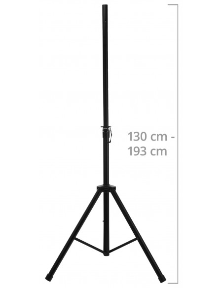 McGrey SPS-1 speaker stand steel with block clamps , McGrey Sps-1 Speaker Stand Aço com braçadeiras de bloco