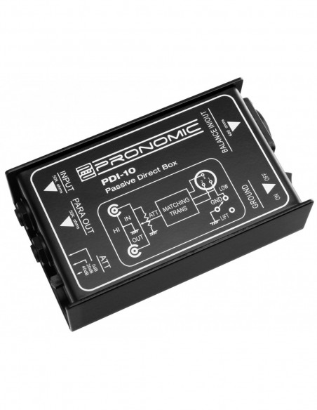 Pronomic PDI-10 Passive DI Box , PRIONMIC PDI-10 Passive Di Box