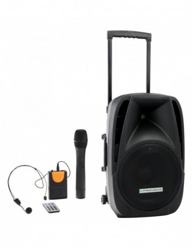 Pronomic PH12AW battery-powered transportable speaker system 12" , Sistema de alto-falante transportável Ph12aw