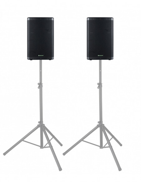 Pronomic C-212 MA 12" Active Speaker 2000 Watt Stereo Set , Pronomic C-212 MA 12 "Speaker Ativo 2000 Watt Stereo Set