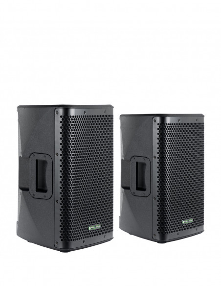 Pronomic C-208 MA 8" Active Speaker 400 Watt Stereo Set , Pronomic C-208 MA 8 "Speaker ativo 400 watt conjunto estéreo