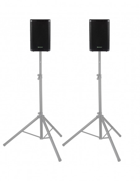 Pronomic C-208 MA 8" Active Speaker 400 Watt Stereo Set , Pronomic C-208 MA 8 "Speaker ativo 400 watt conjunto estéreo