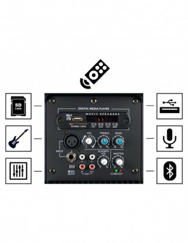 Pronomic E-210 MA 10" Active Speaker...