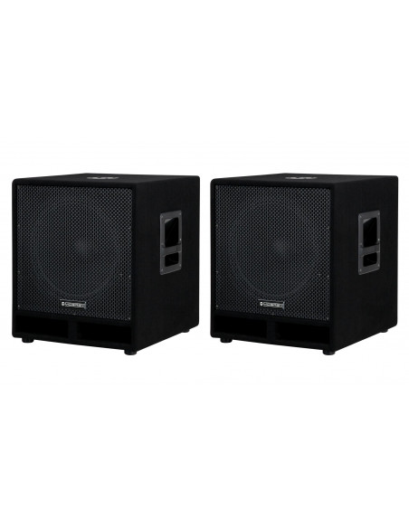 McGrey PAS-115 15" passive PA subwoofer bass speaker pair 1200 Watts , McGrey PAS-115 15