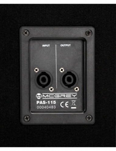 McGrey PAS-115 15" passive PA...