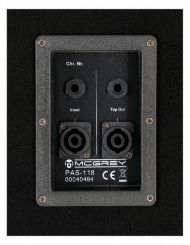 McGrey PAS-118 18" passive PA...