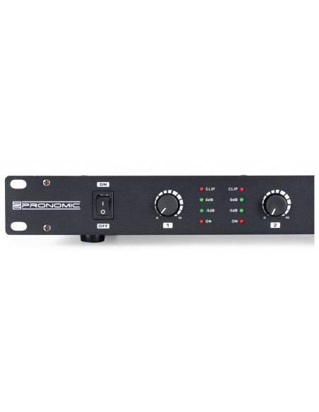 Pronomic P-154E MKII Power Amplifier , Amplificador de potência Pronomic P-154E MKII