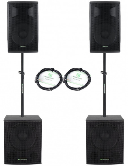 Pronomic 1815 2.2 Sistema de PA Ativo 950 Watts