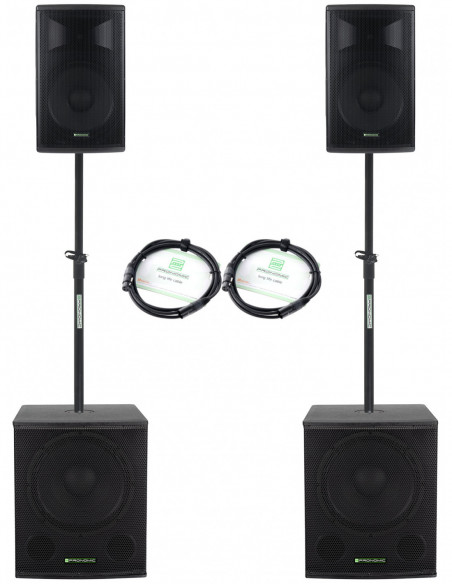 Pronomic Powerstage Economy 1812 2.2 Active PA System 950 Watts