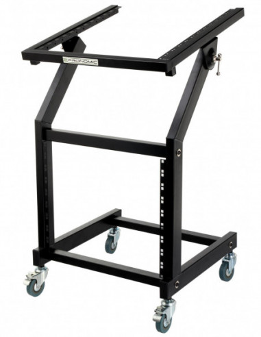 Pronomic MXS-600 Mobile Rack Trolley With 21 Rack Units and Wheels