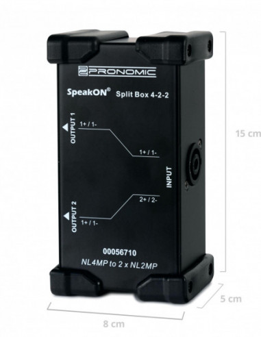 Pronomic Speakon Split Box 4-2-2 ,...