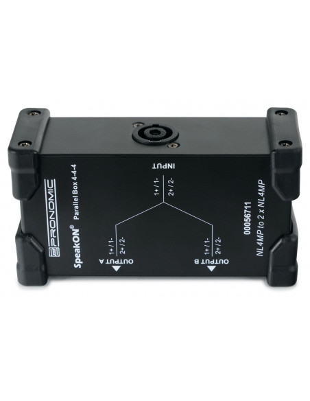 Pronomic Speakon Parallel Box 4-4-4 , Caixa Paralela Pronomic Speakon 4-4-4