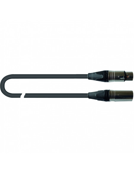 QUIK LOK JUST MF3 SL Cabo Microfone XLR-XLR 3Mt