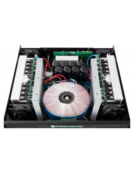 Pronomic XA-800 amplifier, 2x 1900 Watt , Amplificador de XA-800 Pronomic, 2x 1900 Watt