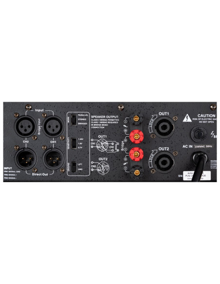 Pronomic XA-800 amplifier, 2x 1900 Watt , Amplificador de XA-800 Pronomic, 2x 1900 Watt