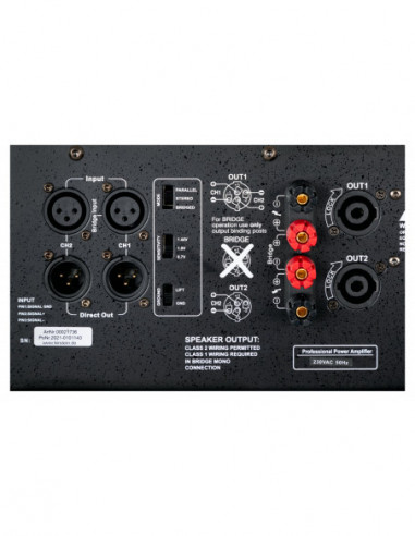 Pronomic XA-1400 Amplifier 2 x 3000...