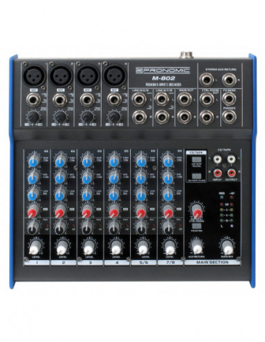 Pronomic M-802 mixer , Misturador...
