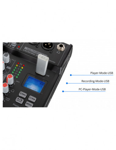 Pronomic B-403 Mini Mixer with... Pronomic B-403 Mini Mixer with...