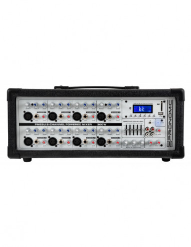 Pronomic PM83U 8-channel powered... Pronomic PM83U 8-channel powered...