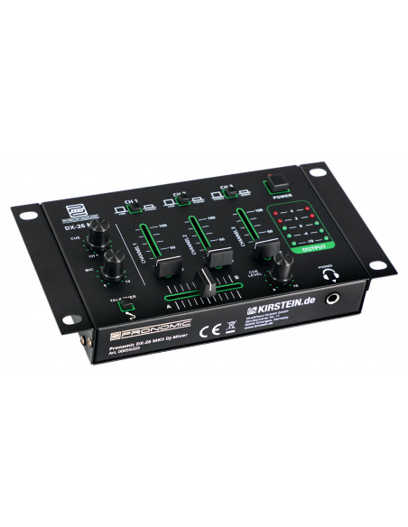 Pronomic DX-26 MKII DJ Mixer , Pronomic dx-26 mkii dj misturador