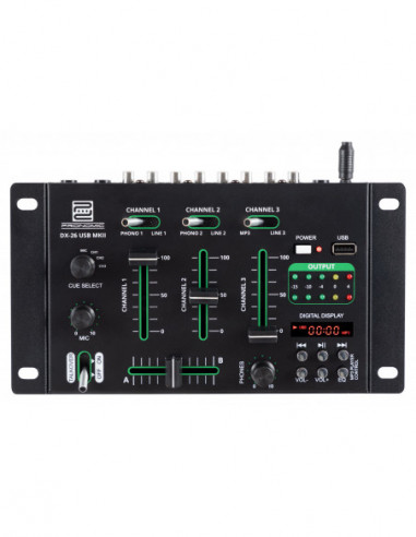 Pronomic DX-26 USB MKII DJ Mixer ,...