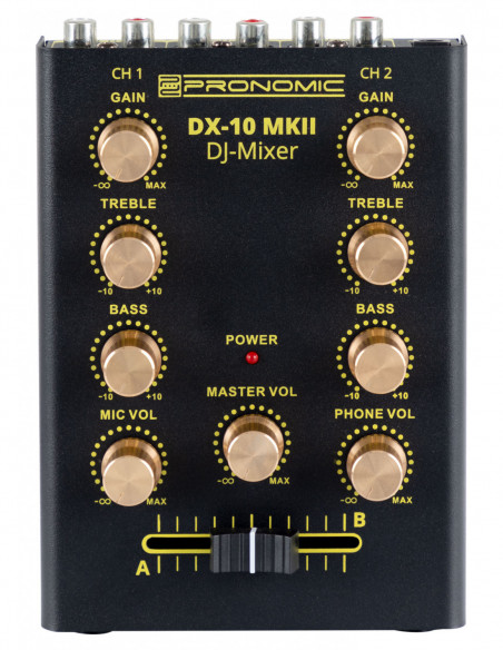 Pronomic DX-10 MKII DJ Mixer , Mixer Pronomic DX-10 Mkii DJ