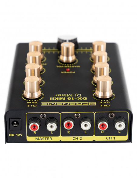 Pronomic DX-10 MKII DJ Mixer , Mixer Pronomic DX-10 Mkii DJ