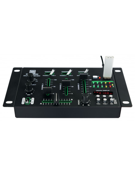 Pronomic DX-30BTU USB MKII DJ Mixer with Bluetooth , Pronomic DX-30BTU USB MKII DJ misturador com Bluetooth