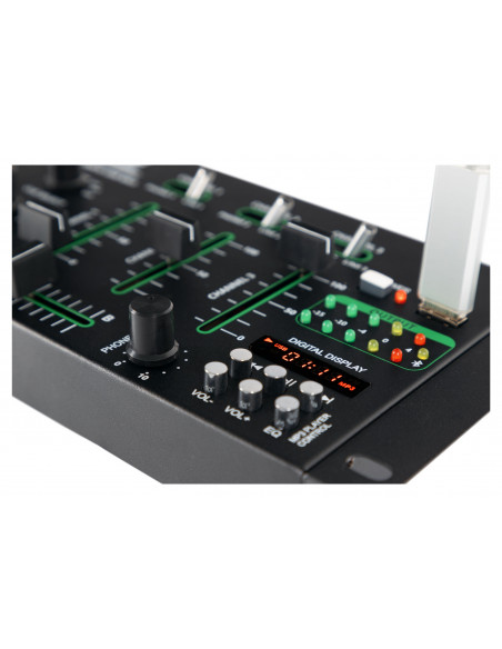 Pronomic DX-30BTU USB MKII DJ Mixer with Bluetooth , Pronomic DX-30BTU USB MKII DJ misturador com Bluetooth