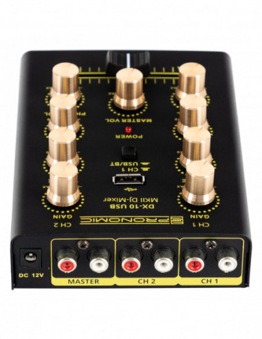Pronomic DX-10 USB MKII DJ Mixer ,...
