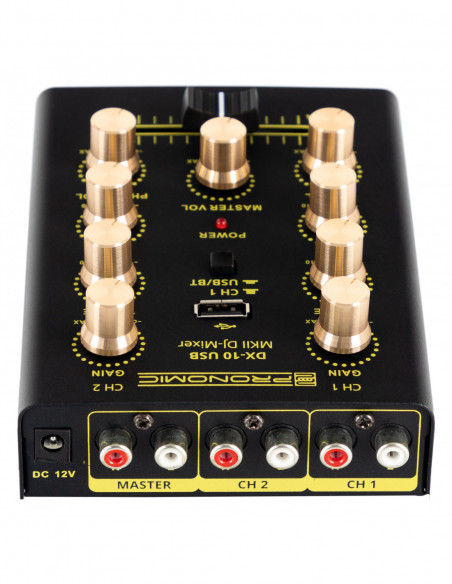 Pronomic DX-10 USB MKII DJ Mixer , Pronomic DX-10 USB MKII DJ Mixer