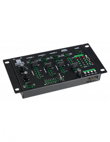 Pronomic DX-50 USB MKII 4-channel DJ mixer with Bluetooth , Pronomic DX-50 USB MKII 4-Channel DJ Mixer com Bluetooth