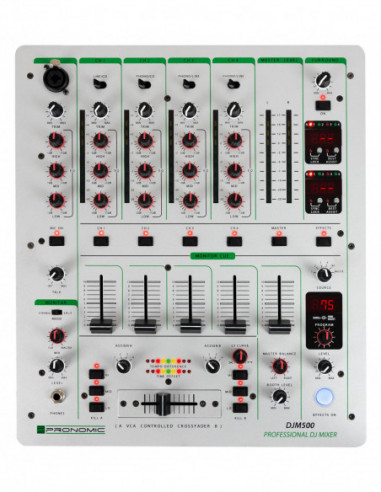 Pronomic DJM500 5-Channel DJ Mixer ,...