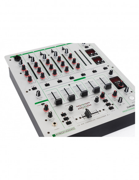 Pronomic DJM500 5-Channel DJ Mixer , Misturador de DJ de 5 canais Pronomic DJM500