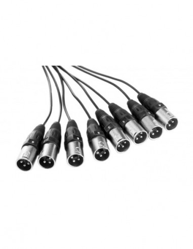 Pronomic Stage Multicore 8/0 XLR 15m...