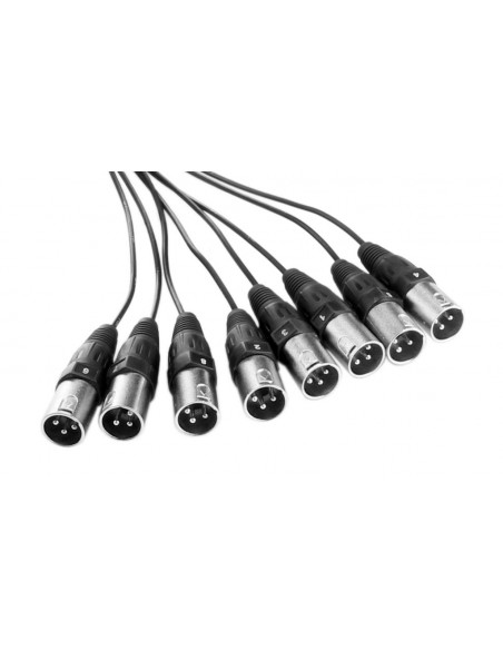 Pronomic Stage Multicore 8/0 XLR 15m , Fase Pronomic Multicore 8/0 XLR 15M